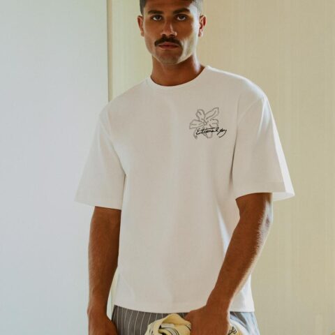 Short Sleeve Embroidered T-Shirt