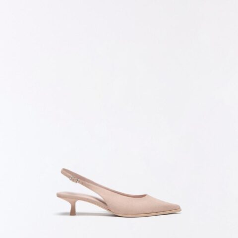 Kitten Heel Slingback Shoes